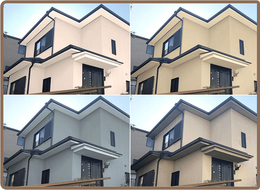 色ひとつで、お家の雰囲気が驚くほど変わります!