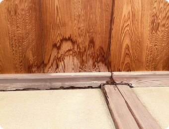 雨漏りによる劣化