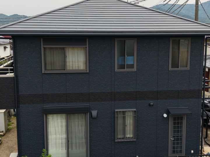 滋賀県大津市にて外壁塗装・屋根工事をさせて頂きました。