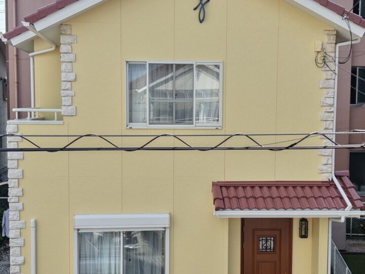 滋賀県草津市にて外壁塗装・屋根塗装をさせて頂きました。