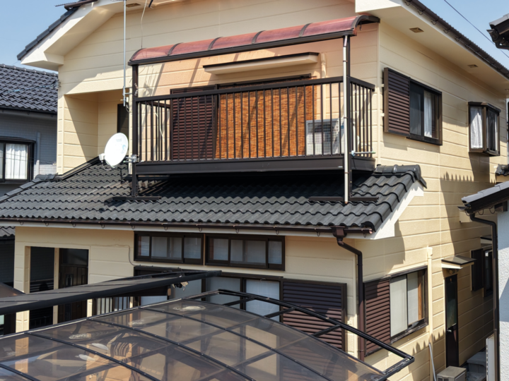 滋賀県草津市にて外壁塗装・屋根塗装をさせて頂きました。