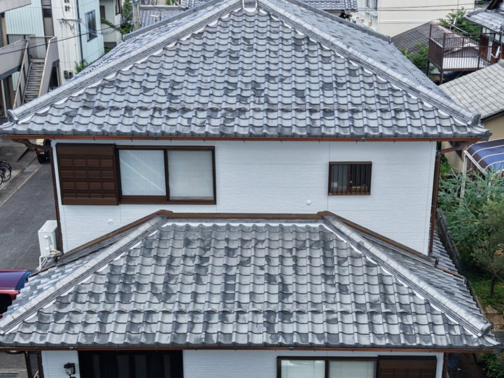 滋賀県草津市にて外壁塗装・付帯工事をさせて頂きました。