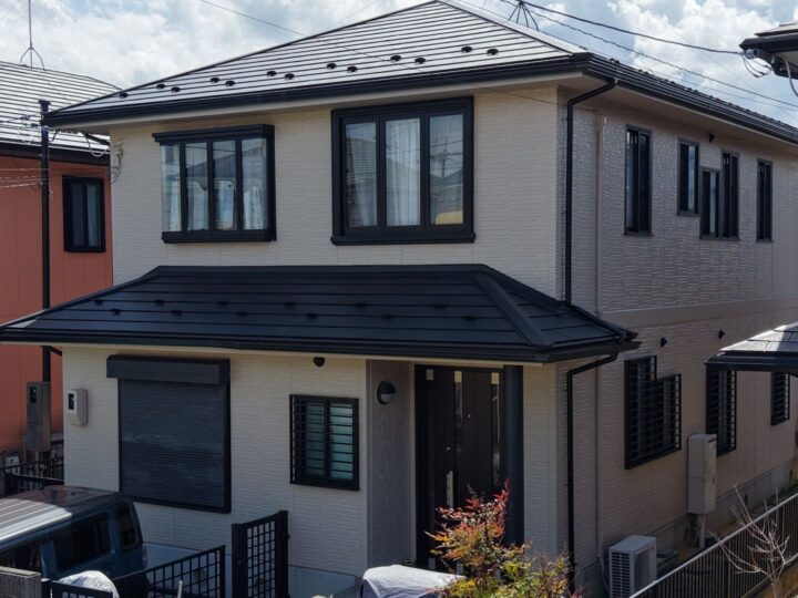 滋賀県大津市にて外壁塗装・屋根工事をさせて頂きました。