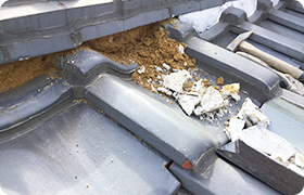 屋根雨漏り補修