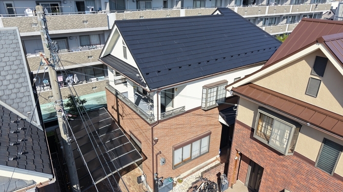 滋賀県大津市にて外壁塗装・屋根工事をさせて頂きました。