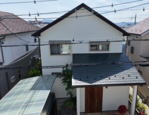 施工事例 全景 ドローン