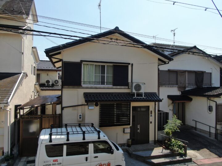 滋賀県野洲市にて外壁塗装・屋根塗装・付帯工事をさせて頂きました