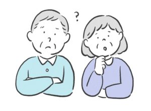 わからない　不明　心配