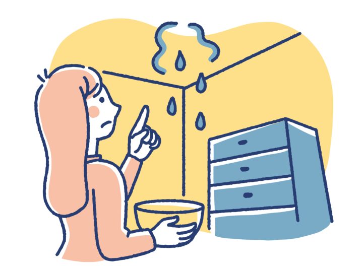 雨漏りのサインとは？見逃したくない症状を場所別に解説