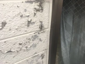 雨漏り 外壁剥がれ